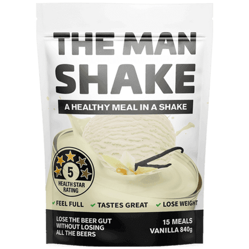 The Man Shake Vanilla 840Gm - Life Pharmacy Orewa