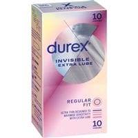 Durex Condoms Invisible Extra Lube 10ea - Life Pharmacy Orewa