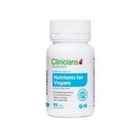 Clinicians Nutrients For Vegans Caps 60 - Life Pharmacy Orewa