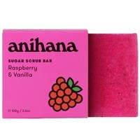 Anihana Sugar Scrub Rasp & Vanilla 100gr - Life Pharmacy Orewa