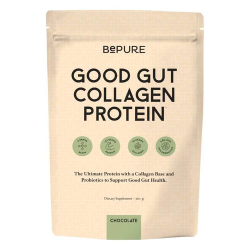 BePure Good Gut Protein Chocolate Refill 560g Powder