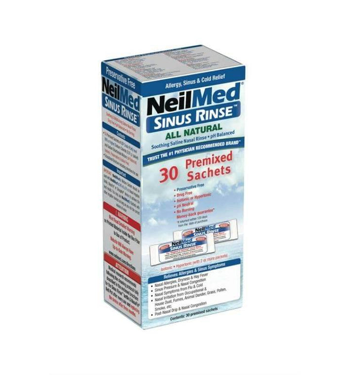 Sinus Rinse Hypertonic Refill Sachet 30 - Life Pharmacy Orewa