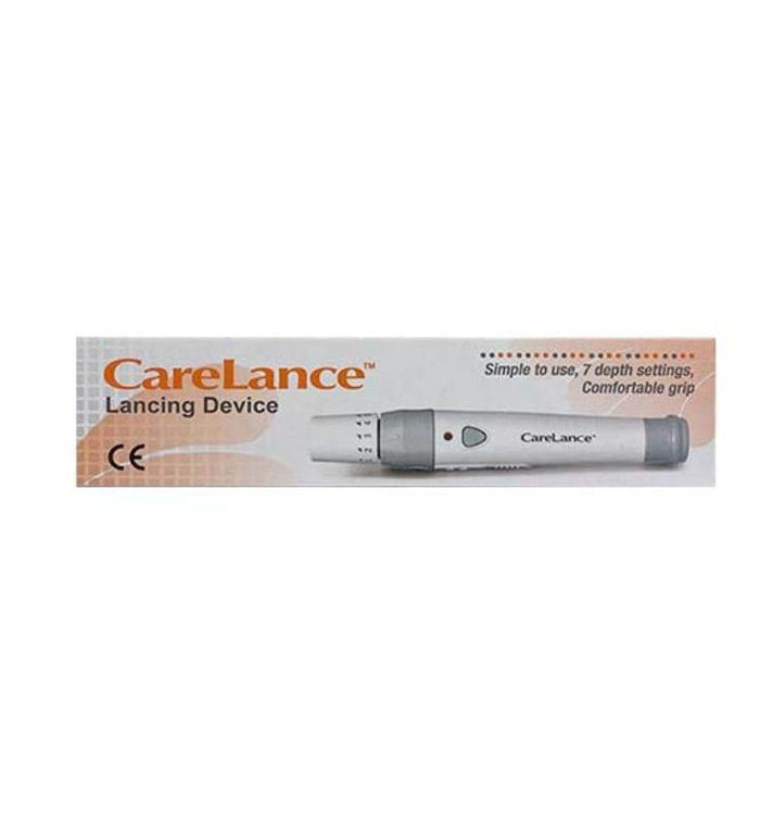 Carelance Lancing Device With Opaque Tip - Life Pharmacy Orewa
