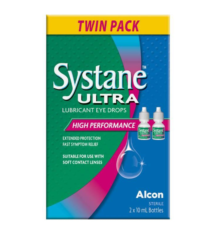 Systane Ultra Lubricating Twin Pack 2 x 10ml