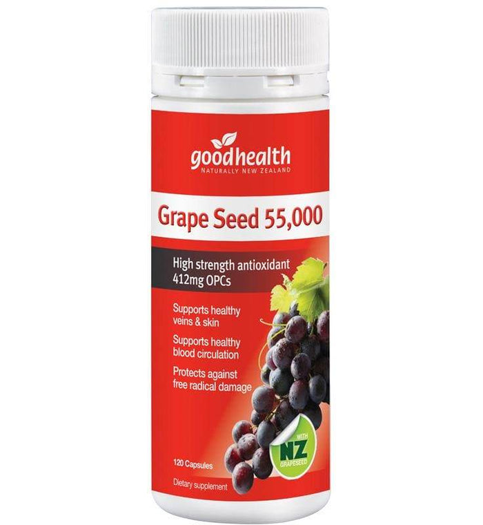 Good Health Grape Seed 55000 120 Caps120 Caps - Life Pharmacy Orewa