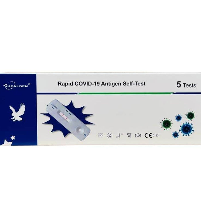 Antigen Healgen Tests x5 - Life Pharmacy Orewa
