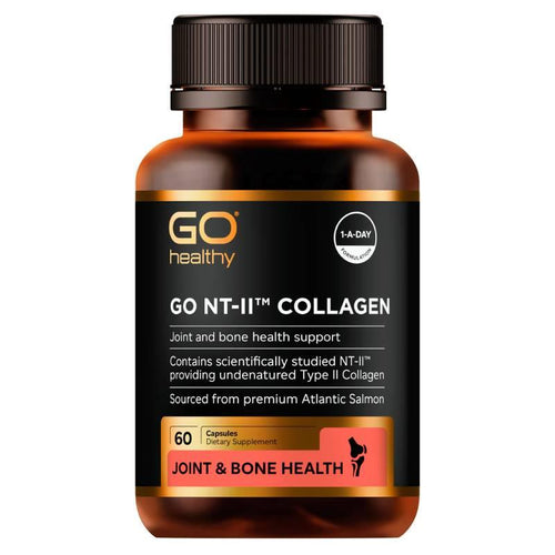 GO Healthy NT-II Collagen 60 Capsules by Life Pharmacy Orewa