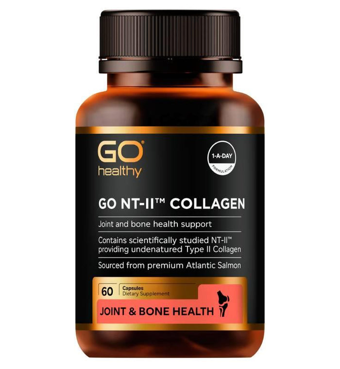 GO Healthy NT-II Collagen 60 Capsules by Life Pharmacy Orewa
