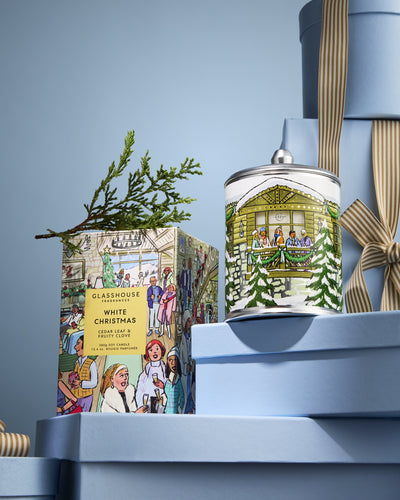 Glasshouse Candle 380G White Christmas by Life Pharmacy Orewa
