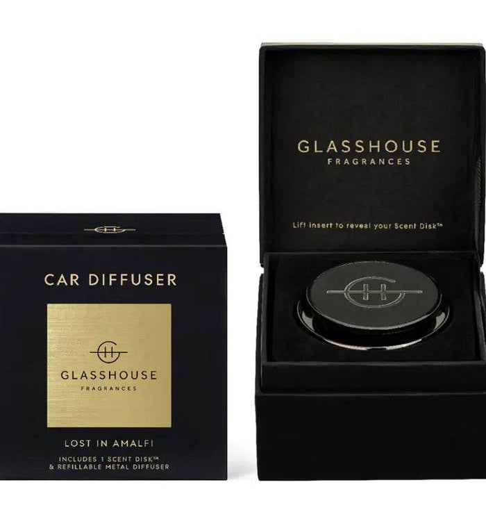 Glasshouse Car Diffuser - Lost In Amalfi - 2 Disks - Life Pharmacy Orewa