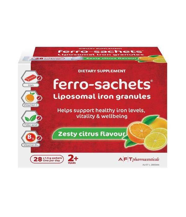 Ferro Sachets 28 - Life Pharmacy Orewa