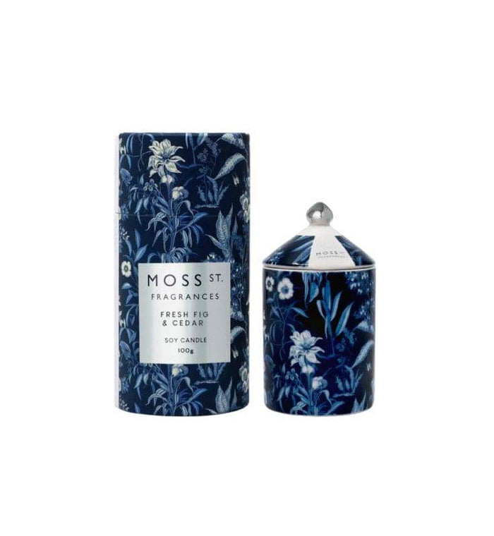 Moss St 100G Candle Fresh Fig/Cedar - Life Pharmacy Orewa