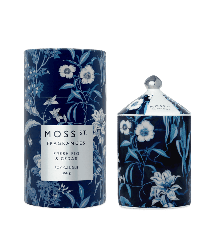 Moss St 360G Candle Fresh Fig/Cedar - Life Pharmacy Orewa