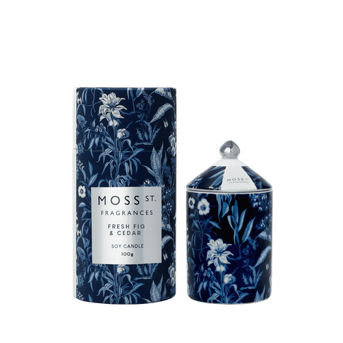 Moss St 100G Candle Fresh Fig/Cedar - Life Pharmacy Orewa
