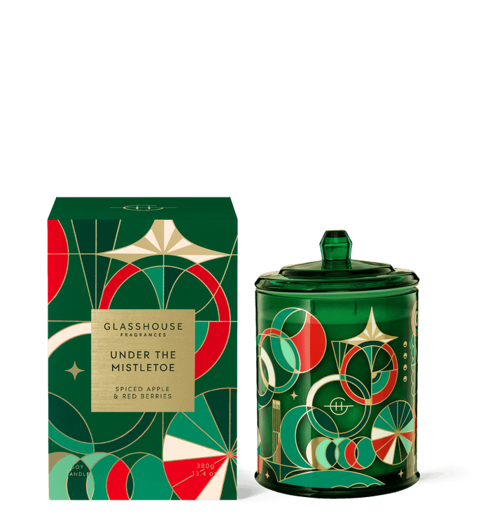GlassHouse Candle 380G Under The Mistletoe - Life Pharmacy Orewa