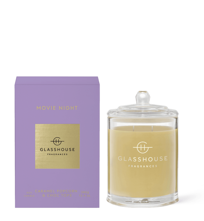 GlassHouse 380G Movie Night Candle - Life Pharmacy Orewa