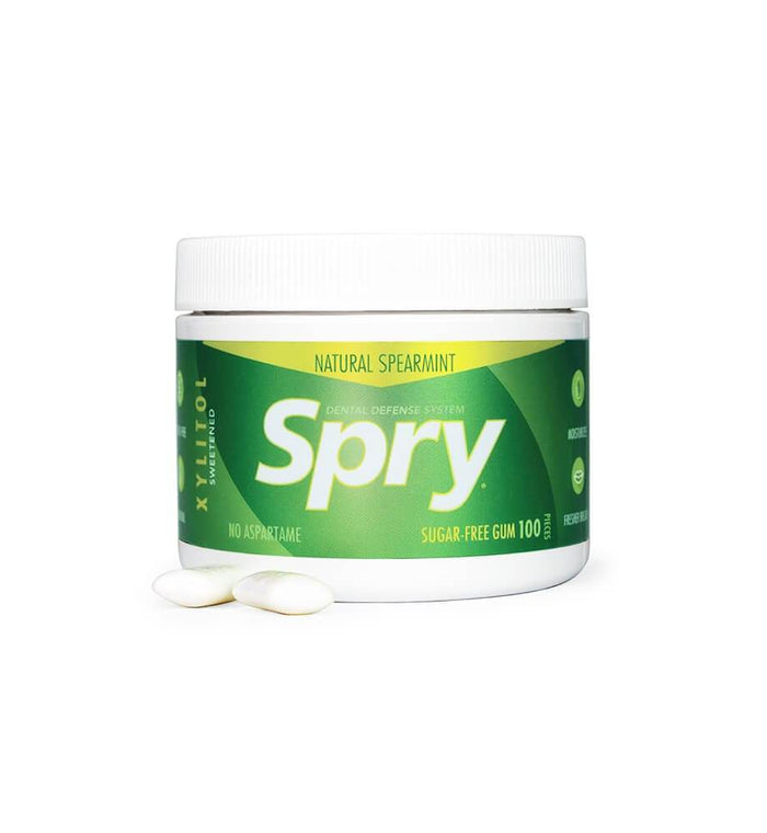 SPRY GUM 100 SPEARMINT - Life Pharmacy Orewa