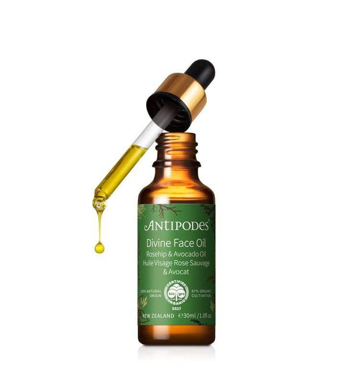 Antipodes Divine Face Oil Organic Avocado Oil & Rosehip 30ml - Life Pharmacy Orewa