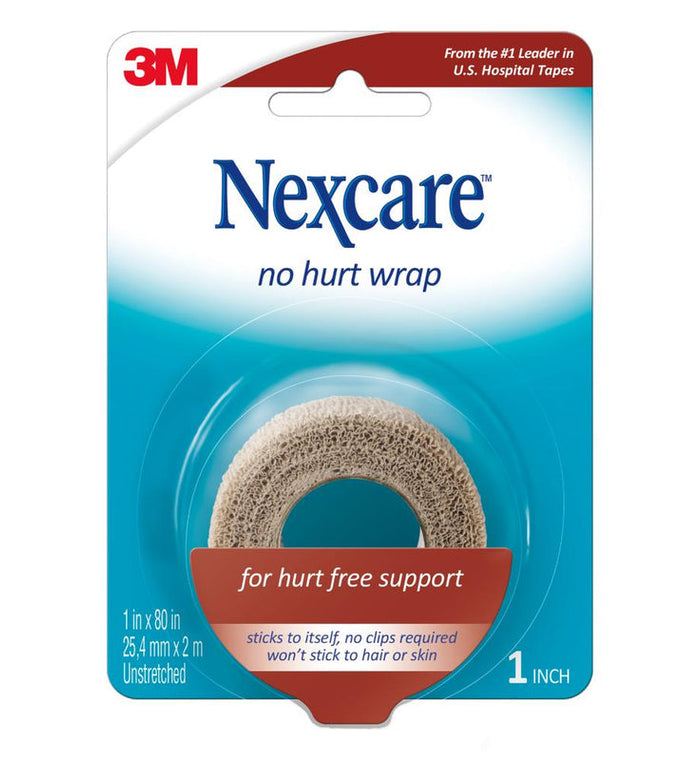 Nexcare Self Stick Comp Wrap Tan 25 Mm X 2 M