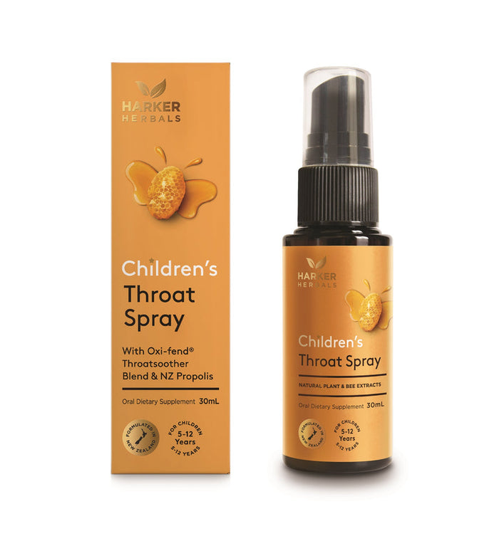 Harker Herbals Childrens Throat Spray 30ml