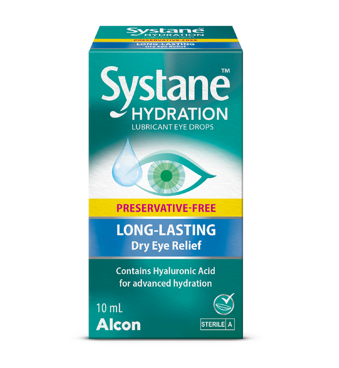 Systane Hydration Multi Dose Preservative Free Lubricant Eye Drops 10ml