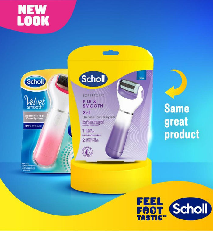 Scholl Expertcare Electric Foot File 2 in 1