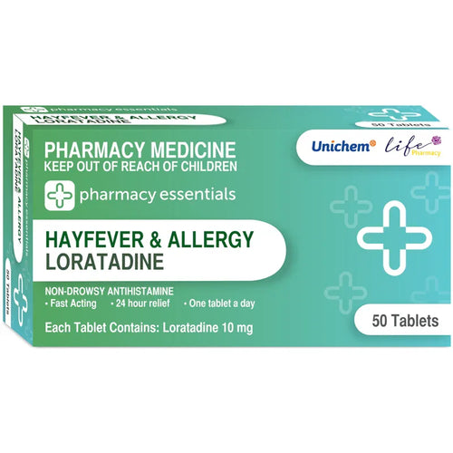 Pharmacy Essentials Loratadine 10mg Tablets 50pk