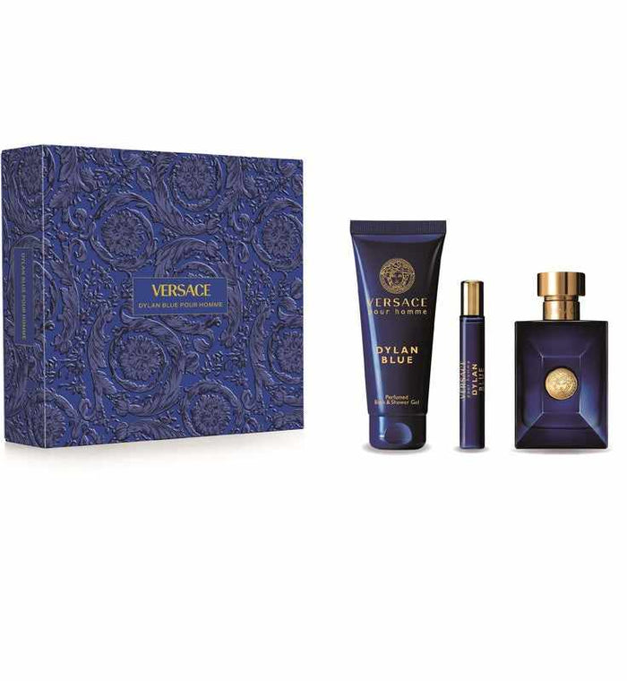 Versace Dylan Blue Pour Homme EDT 100ml SET 3pcs