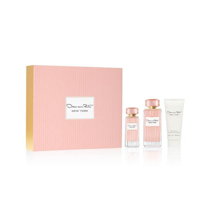 Oscar De La Renta New York Eau de Parfum 100ml 3 Piece Set