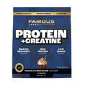 Famous Nutrition Protein + Creatine Chocolate 400G - Life Pharmacy Orewa