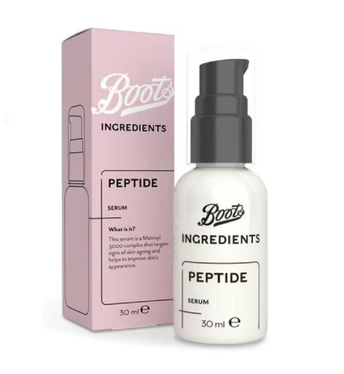 Boots Ingredients Peptide Serum 30ml by Life Pharmacy Orewa
