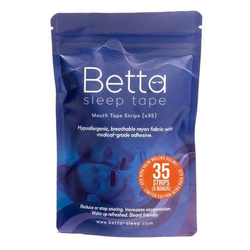 Betta Sleep Mouth Tape Strips 35Pk - Life Pharmacy Orewa