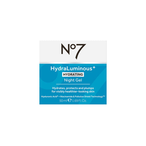 No7 HydraLuminous Water Surge Gel Night Cream 50ml.