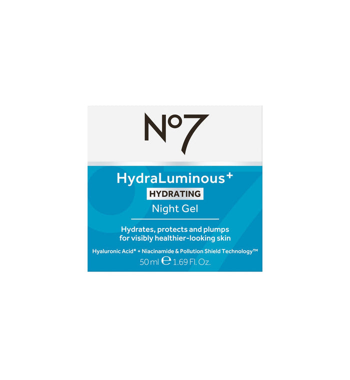 No7 HydraLuminous Water Surge Gel Night Cream 50ml.