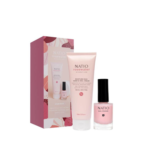 Natio Rosewater Admired Gift Set 2pcs