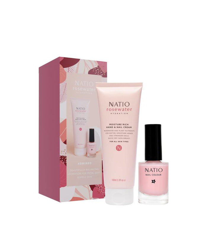 Natio Rosewater Admired Gift Set 2pcs