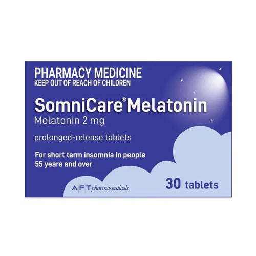 Somnicare Melatonin 2mg 30 Tablets by Life Pharmacy Orewa