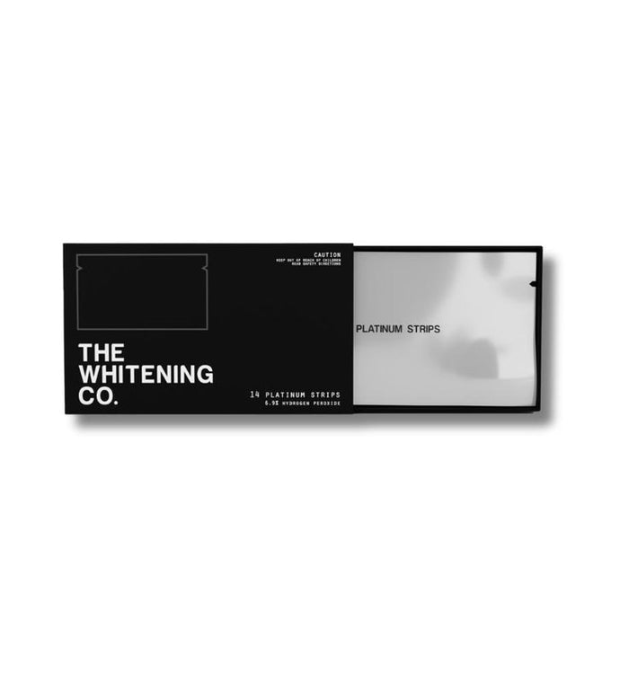 The Whitening Co Platinum Strips Mint 14'S
