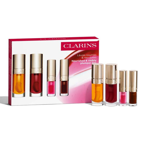 Clarins Lip Comfort Oil Duo & Mini Set 4 Piece by Life Pharmacy Orewa