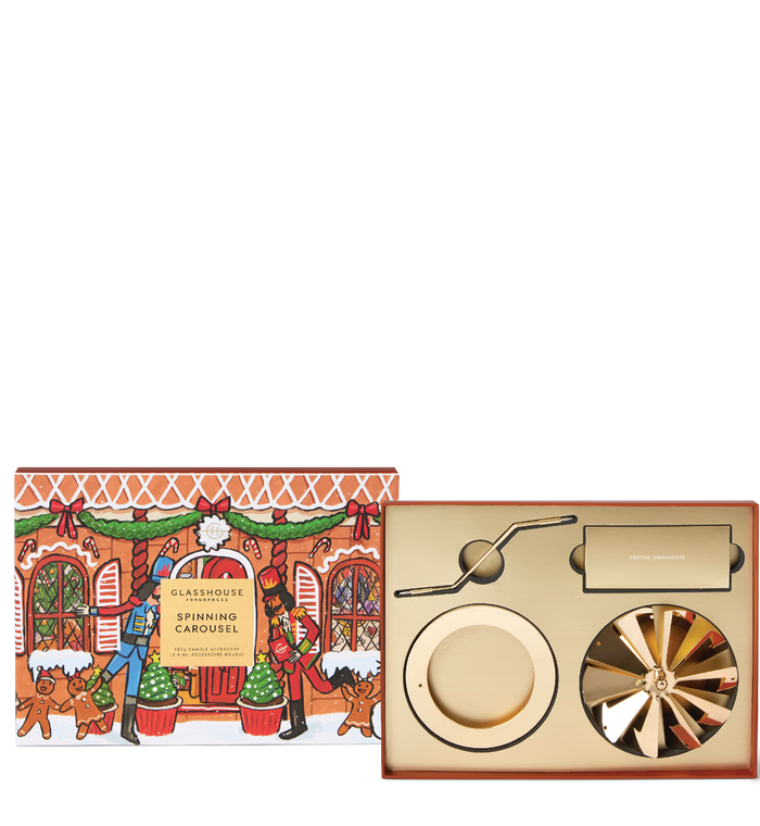 Glasshouse Candle 380G Spin Carousel Set by Life Pharmacy Orewa