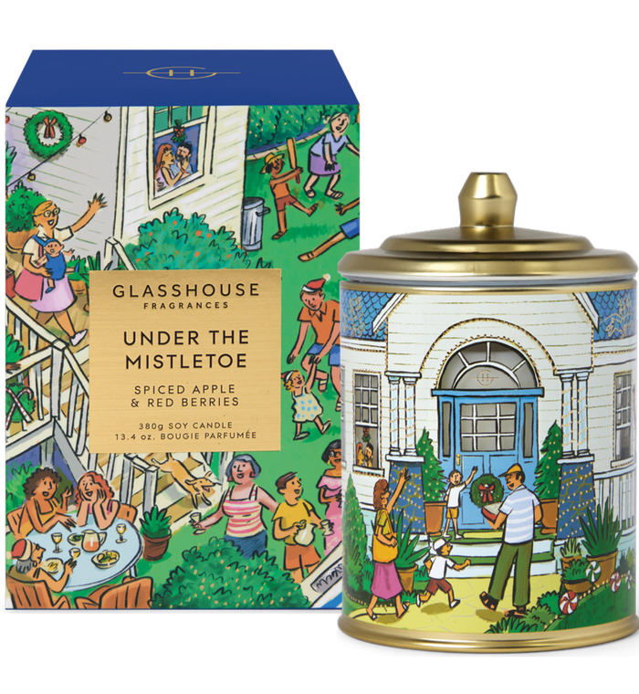 Glasshouse Candle 380G Under The Mistletoe by Life Pharmacy Orewa