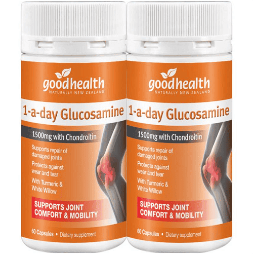 Good Health Nz Glucosamine 1ADay Twin Pack 60 Caps 120 - Life Pharmacy Orewa