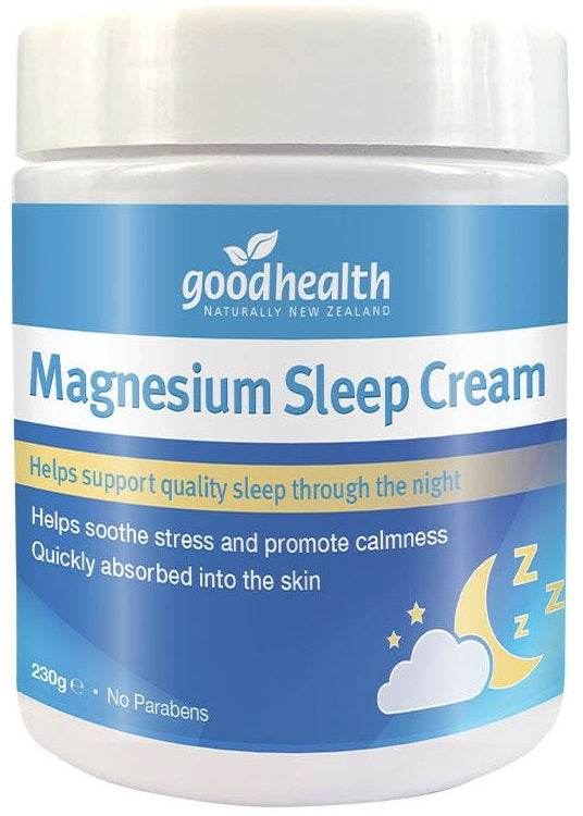 Good Heath Magnesium And Lavender Sleep Cream 230G - Life Pharmacy Orewa
