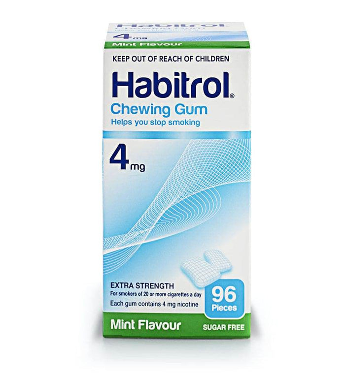 Habitrol Gum Mint 4mg 96 OTC - Life Pharmacy Orewa