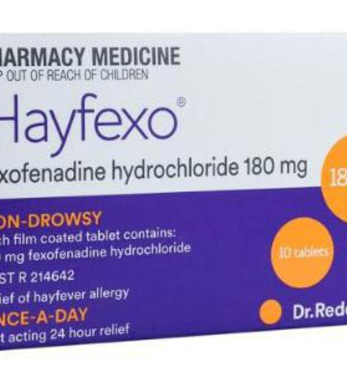 Pharmacy Essentials Fexofenadine 180Mg 10 Tabs - Life Pharmacy Orewa