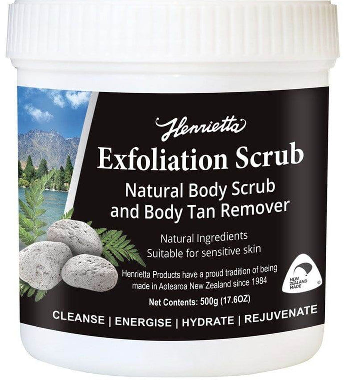 Henrietta Exfoliating Body Scrub 500g - Life Pharmacy Orewa