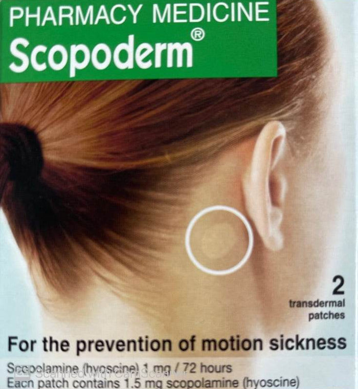 Scopoderm Tts Patches 1.5Mg - Life Pharmacy Orewa