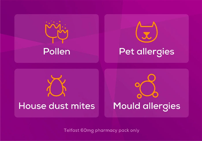 Telfast Tablets 60mg 20s