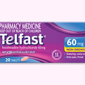 Telfast Tablets 60mg 20s