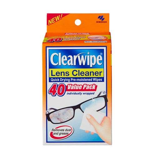 Clearwipe Lens Clnr 40 - Life Pharmacy Orewa